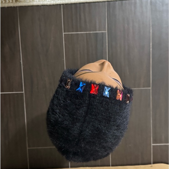 Jocelyn x Terez Bejeweled Balaclava - Black & Multicolor - Picture 3 of 4